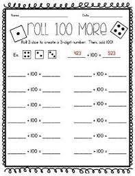 Adding And Subtracting 10 And 100 Worksheets And Activities Adding And Subtracting Subtraction Math For Kids