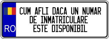 Maybe you would like to learn more about one of these? Cum Verifici Online Daca Un Numar De Inmatriculare Este Sau Nu Disponibil Jurnalul Prahovean