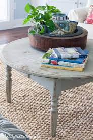 Painted Coffee Table Round Coffee Table Diy Coffee Table Farmhouse Painted Coffee Tables