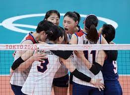 스테파노 라바리니 감독이 이끄는 한국 여자배구 대표팀(세계랭킹 공동 8위)은 11일 태국 나콘랏차시마 꼬랏찻차이홀에서 열린 2020 도쿄올림픽 아시아대륙예선 준결승전에서 대만(공동 32위). 9dy8ufywoo Dm