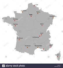 Le milieu urbain (la ville) massifs montagneux français l'étagement de la végétation en montagne le milieu rural (la campagne) le littoral les régions de. Micro Umiditate Imuniza Carte De La France Avec Les Villes Justan Net