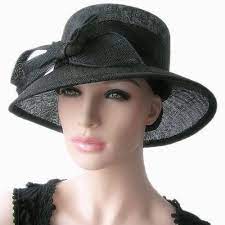 Womens Black Linen Formal Evening Church Wedding Guest Dress Hats Top Hats For Women Hats For Women Ladies Dress Hats