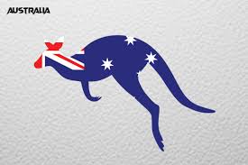 Download Kangaroo Celebrate Of Australia Day Graphic By Therintproject Creative Fabrica SVG Cut Files
