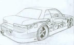 Well, firstly the show no doubt piques the interest of many of our readers since the central theme and the anime tv series first aired in 1998, but it began life as a manga (anime) comic book series a little earlier than that in 1995. Nissan Silvia S13 By Fuseest On Deviantart Nissan Silvia Nissan Classic Car Decal