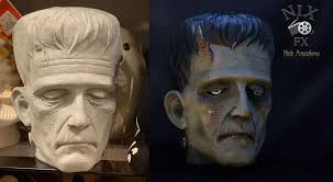 My Ceramic Monster statue I made and painted