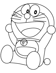 Serial anime ini menceritakan seekor robot kucing bernama doraemon, yang kembali dari. Contoh Gambar Mewarnai Doraemon Pdf Kataucap