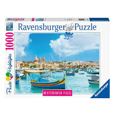 1000 pieces is a great count for puzzlers of all skill levels. Ravensburger Mediterranean Malta 1000 Piece Puzzle At Toys R Us