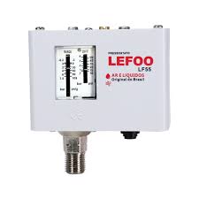 Pressostato Lefoo LF5508-03W 0,2 a 7,5 Bar - Ideal para Bombas d'Água e  Compressores de Ar