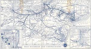 Erie Lackawanna Route Map Erie Railroad System Map | You'll Need To View This At "Orig… | Flickr