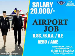 Fly Bhaarath International Airport Job Apply Now 6381416282 Airport Jobs How To Apply Job
