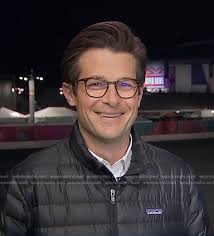 WornOnTV: Jacob Soboroff's black padded jacket