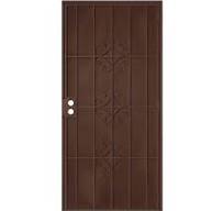 Unique Home Designs 36 in. x 80 in. Del Flor Copper Surface Mount Outswing  Steel Security Door with Expanded Metal Screen IDR02120362125 - The Home ...