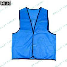 The standards specify the size, color, and type and placement of reflective material. High Visibility Blue Reflective Vest High Vis Jacket High Visibility Vest Reflective Safety Vest Safety Reflective Jacket