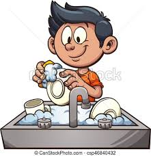 Resultado de imagen para imagenes de lavando los platos