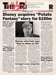 This story is dumb and usless. Larry Karaszewski On Twitter Mickey Rooney S Potato Tragedy Was Always Our Dream Project