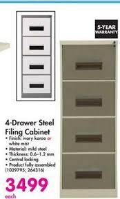 We did not find results for: 4 Drawer Steel Filing Cabinet 1029795 264316 Offer At Makro