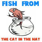 How To Draw The Fish From The Cat In The Hat Dr Seuss Book How To Draw Step By Step Drawing Tutorials Dr Seuss Fish Seuss Crafts Cat In The