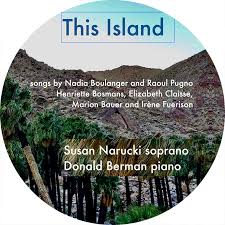 Donald Berman, piano • Susan Narucki, soprano • THIS ISLAND • Faculty  Artist Recital