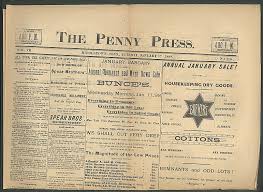 The beginning of The Penny Press | Peny Press