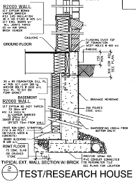 Basements in canada & usa face serious challenges: As Built Drawing Of The Ccht Reference House Basement Section Download Scientific Diagram