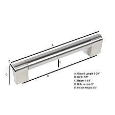 We did not find results for: Contemporary 5 75 Inch Sub Zero Stainless Steel Cabinet Bar Pull Handles Case Of 15 Overstock 8884502