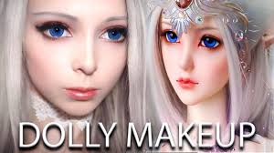 bjd doll makeup tutorial dolly eyes