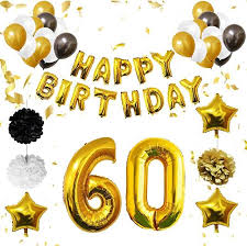 60th Birthday Decorations For Woman Amazon Co Uk 60th Birthday Decoration For Women Mums Bday Ideas 60th Birthday Decorations 60th Birthday Birthday