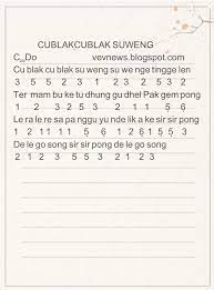 Nyanyikanlah kedua lagu tersebut dengan memperhatikan. Not Angka Pianika Lagu Cublak Cublak Suweng Di 2021 Lagu Pianika Not Musik