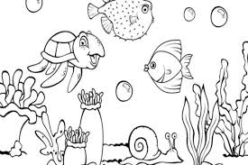 Gambar berikut juga cocok buat anak sd kelas 1 2 dan 3 karena gambar sudah mulai kompleks dengan banyak detail seperti pohon. Contoh Gambar Pemandangan Buat Anak Tk