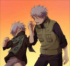 Kakashi And His Dad Naruto Shippuden Anime Kid Kakashi Naruto Sasuke Sakura
