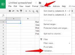 Also, you can change it here by typing a new cell range. How To Create A Drop Down List In Google Sheets