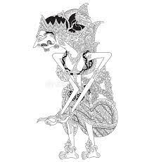 Mewarnai sketsa gambar wayang download gambar mewarnai gratis. Setiajid A Character Of Traditional Puppet Show Wayang Kulit From Java Indonesia Vector Illustration Shadow Puppets Illustration Vector Illustration