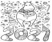 Home coloring pages holidays chinese new year. New Year Coloring Pages To Print New Year Printable