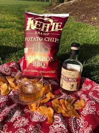 Wow I Am Not A Big Chip Person But These Kettle Bourbon Bbq Chips Are The Bomb My Grandpa Pete Would Have Loved These Fo Bbq Chips Whiskey Kettle Chips