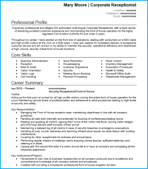 A carefully crafted receptionist resume will highlight the skills and experience you need to be successful in the role. Receptionist Cv Example With Writing Guide And Cv Template