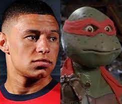 Check spelling or type a new query. Psg Teammates Ripping Into Kylian Mbappe For Looking Like Donatello From Teenage Mutant Ninja Turtles Soccer