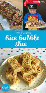 How To Make Honey Rice Bubble Slice Recipe Rice Bubbles Rice Bubble Slice Rice Bubble Cake