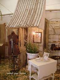 Outdoor Awning To Set Apart Outdoor Vignette Outdoor Awnings Antique Booth Ideas Vintage Display