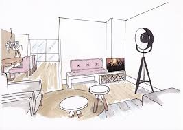 Perspectief Tekenen Interieur Google Zoeken Interieur Woonkamer Tekenen Interieur Ontwerpen