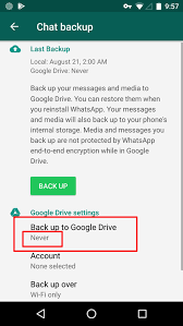 The moment you complete the backup download, save this file in a and just like that, you get to retrieve whatsapp backup from google drive to your new android phone and continue using the app as if no change. Convert Whatsapp Messages To Crypt File