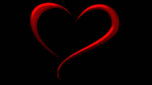 Simple Red Heart Background Hd Wallpaper Background Image 1920x1080