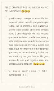 Feliz Dia Al Amigo Que Me Abandono Feliz Cumpleanos Mejor Amiga Mensajes Para Mejor Amigo Texto De Feliz Cumpleanos