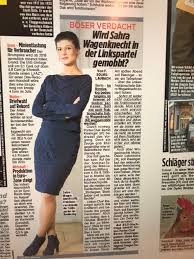 Wagenknecht ist seit 2010 stellvertretende vorsitzende der partei die linke und seit november 2011 eine von zwei ersten stellvertreterinnen des vorsitzenden der bundestagsfraktion. Sahra Wagenknecht Soll Eingemauert Und Gemobbt Werden Riexinger Sahra Muss Gegangen Werden Und Daran Arbeiten Wir