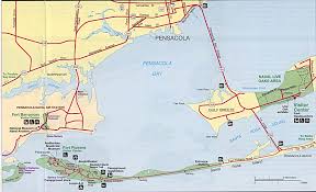 Map Of Pensacola Florida And Surrounding Areas
