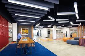 Check Out Tyson Foods By Filzfelt Corporate Interiors Ceiling Design Baffle Ceiling