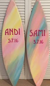 Surfboards, longboards, sups, bodyboards & more. 5ft Decorative Surfboard Surf Beach Tropical Decor Wood Wall Art Sign Hand Painted Personalized Free I Match Bed Patter Surfboard Surfboard Decor Wall Art Sign
