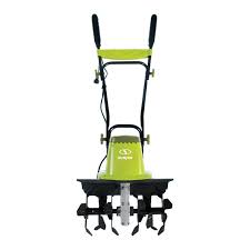 Sun Joe Tj604e 16 Electric Garden Tiller Cultivator Walmart Com Electric Tiller Sun Joe Mini Tiller