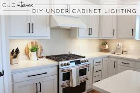 diy or buy: under cabinet lighting