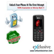 LG GS107 Unlocking - SIM network unlock pin