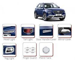 Maybe you would like to learn more about one of these? Alpine Premium Chrome Accessories Combo Kit For Hyundai Venue Set Of 7 For Hyundai Venue Parts Big Boss
